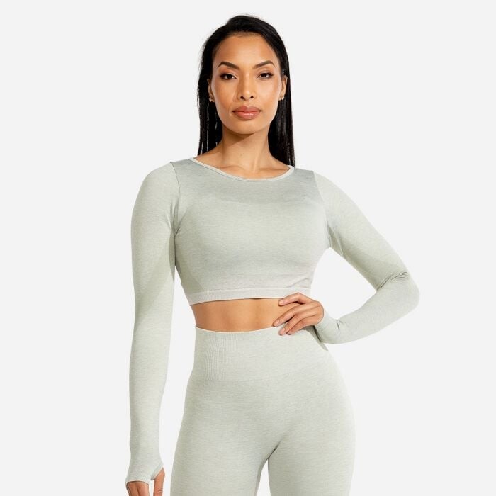 SQUATWOLF  Športový Top Seamless Crop Top Ice  XS