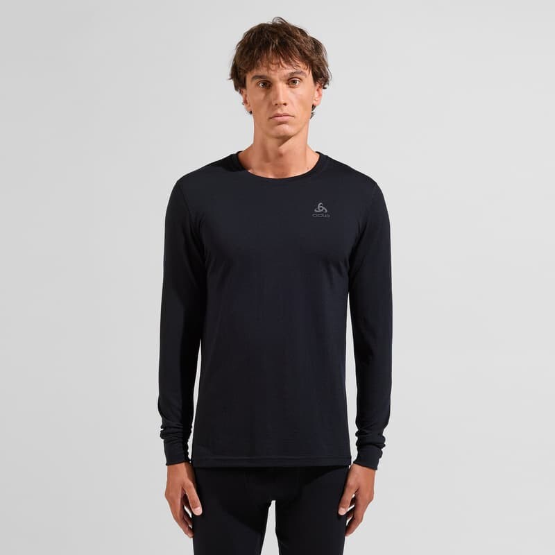 Pánska Odlo BL TOP crew neck l/s MERINO 200