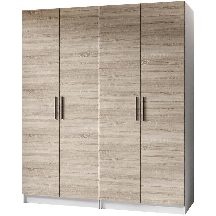 Skriňa X2 Gold 2d Biela/Dub Sonoma