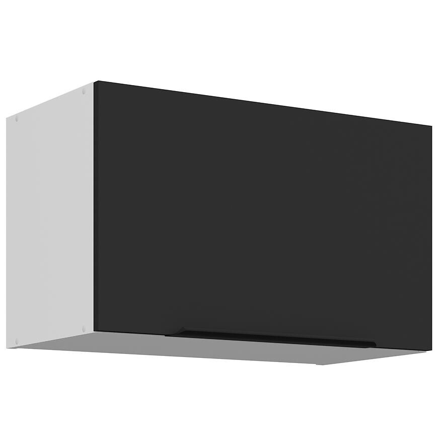 Kuchynská skrinka Aria-Bl/Wh Anti Fingerprint 60gu-36 1f