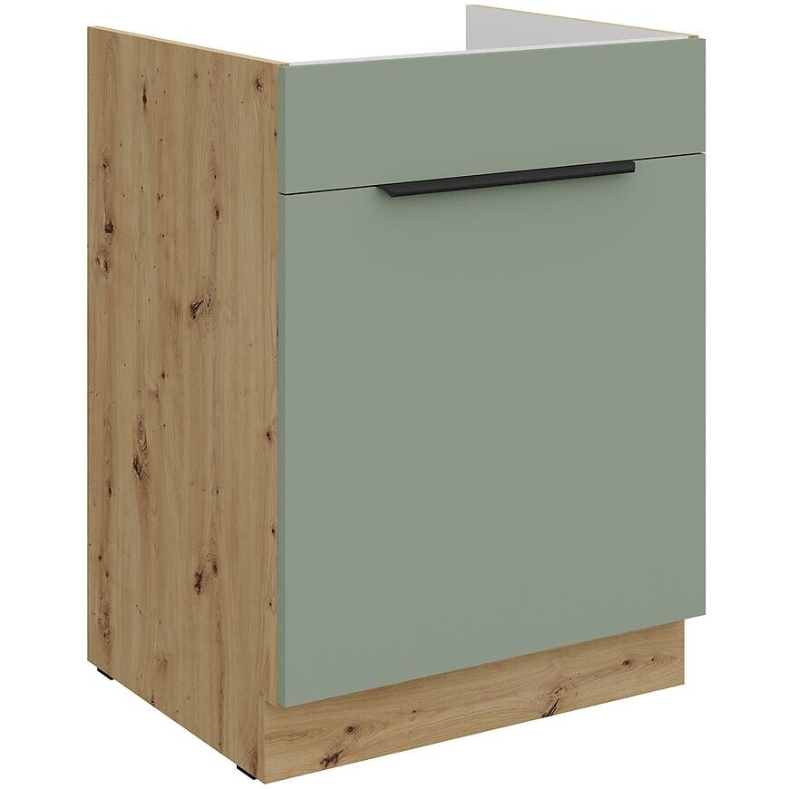 Kuchynská skrinka Aria-Sa/Ar Anti Fingerprint 60zl 1s Bb