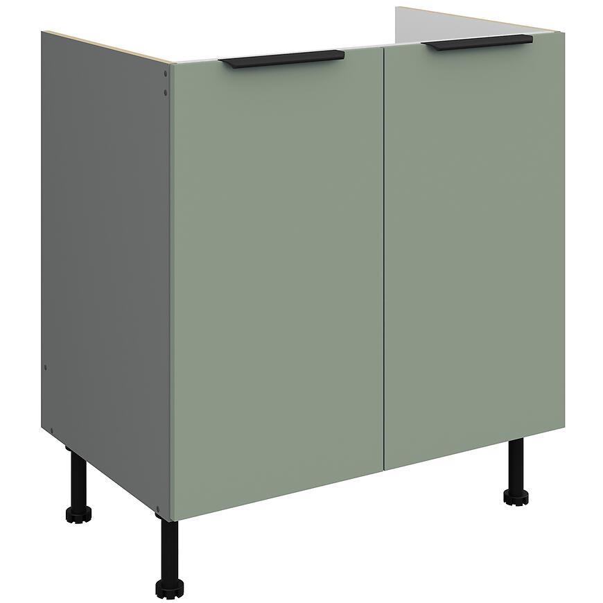 Kuchynská skrinka Aria-Sa/Ant Anti Fingerprint 80zl 2f Bb