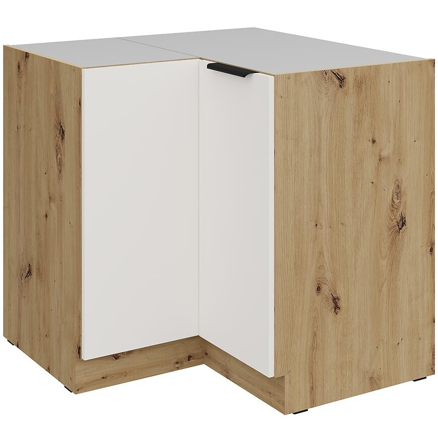 Kuchynská skrinka Aria-Wh/Ar Anti Fingerprint 90x90 Dn 2f Bb