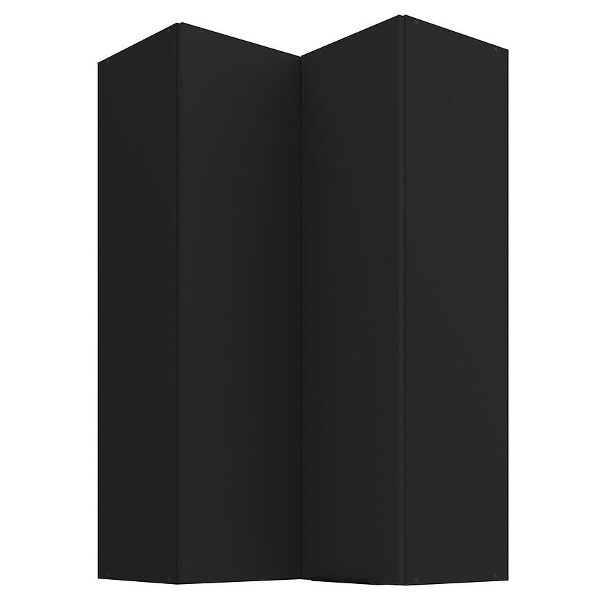 Skrinka do kuchyne Siena matná čierna 60x60 GN-108 2F (90°)