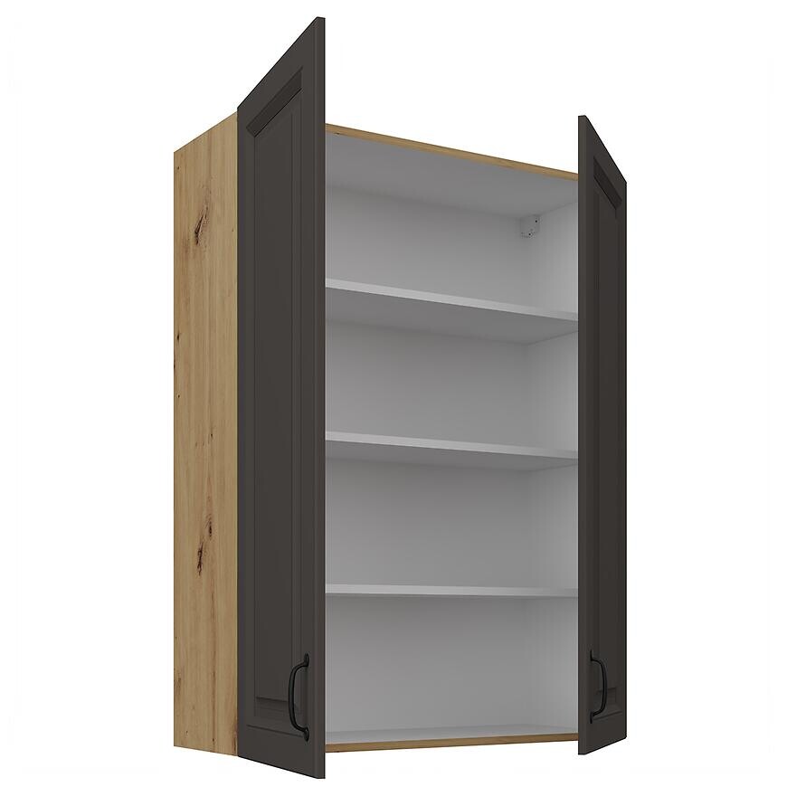 Skrinka do kuchyne Stilo grafit matná/artisan 80G-108 2F