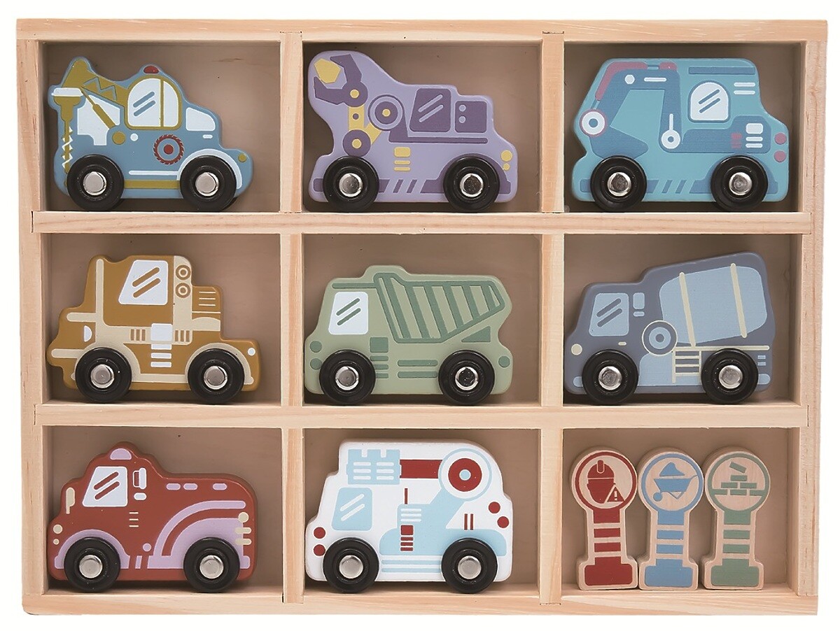 2Kids Toys Sada drevených áut