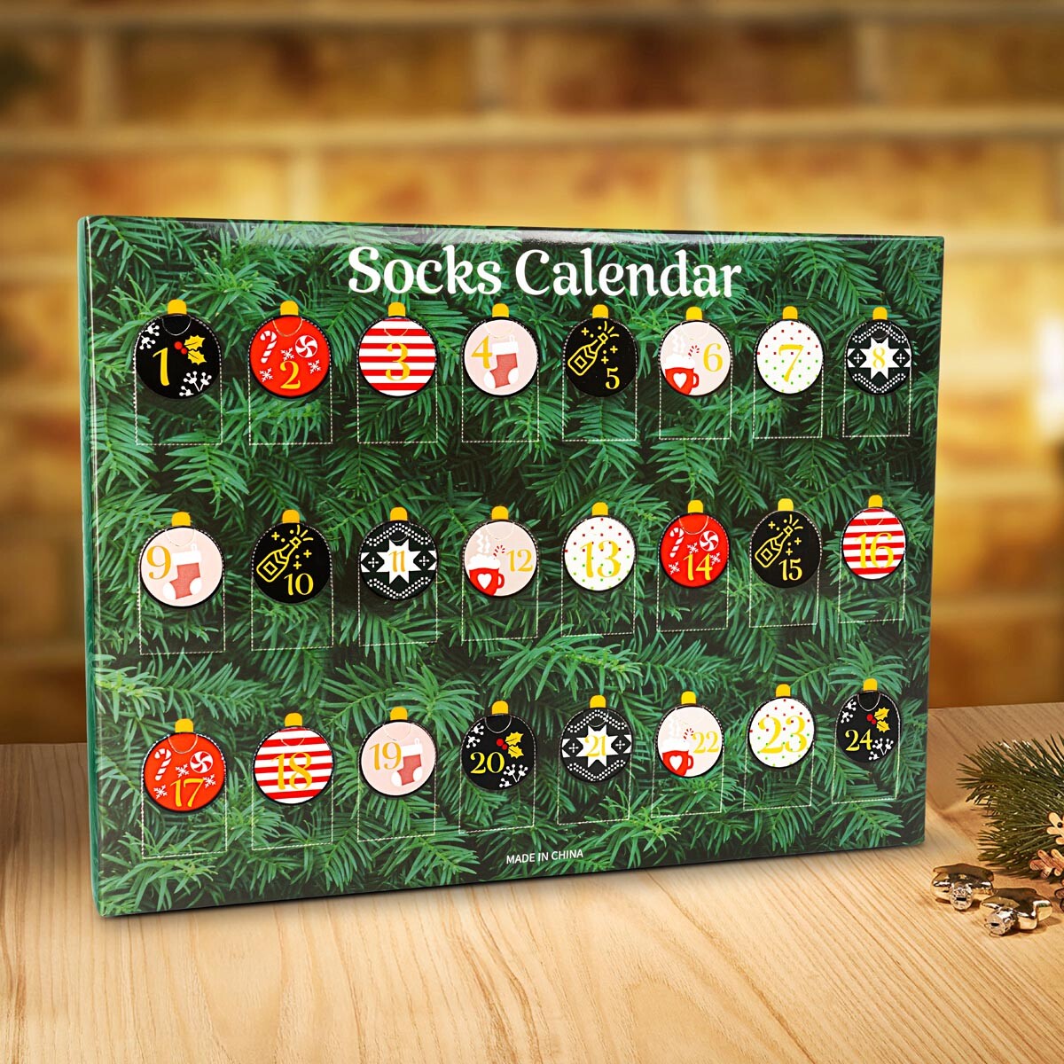 Adventný kalendár Ponožky, pánske