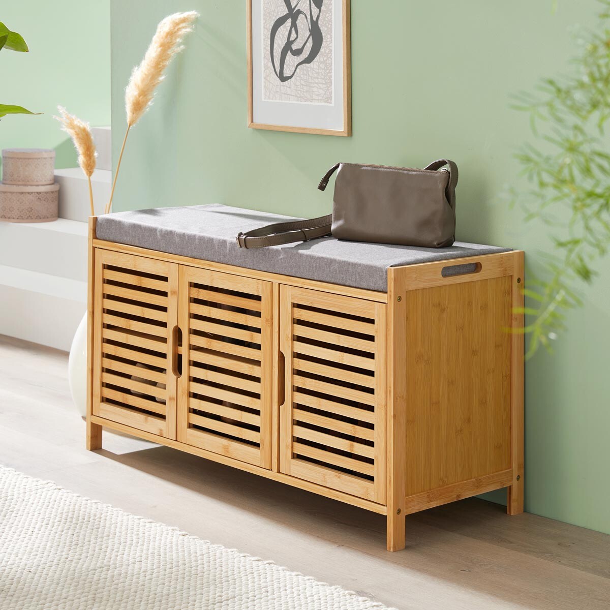 Bambusový stojan na topánky Style