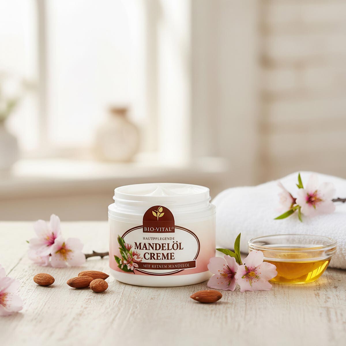 Krém s mandľovým olejom, 125 ml