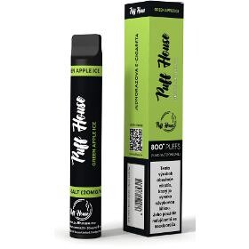 Puff House Green Apple Ice 20 mg 800 poťahov 1 ks