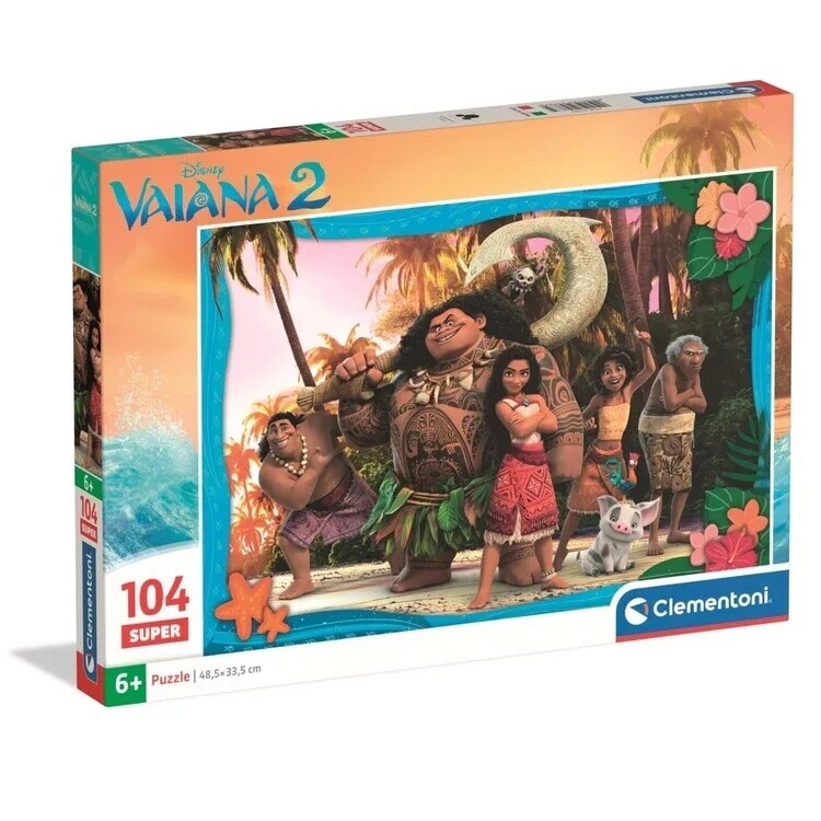 Clementoni Puzzle 104 Disney Vaiana2