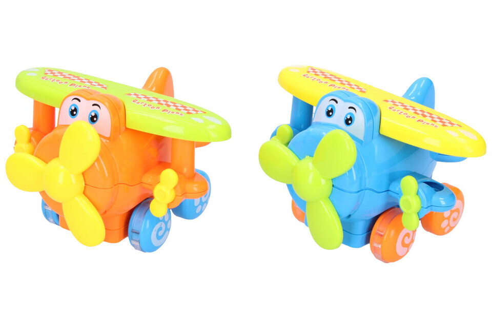 Hravé lietadlo na zotrvačník 10cm - náhodná