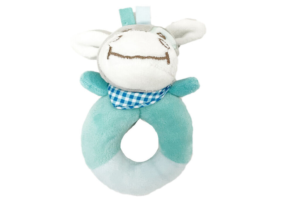 Hrkálka plyšová somárik 13cm