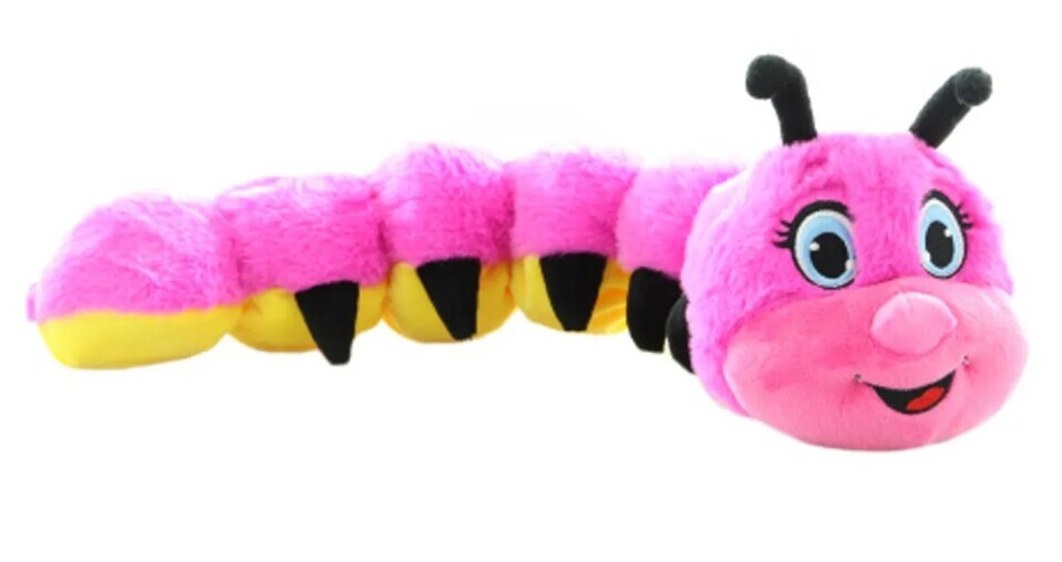 Húsenica plyšová ružová 55cm