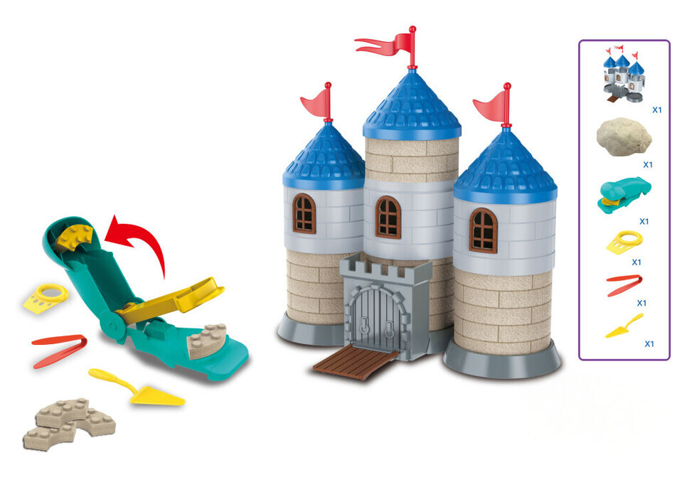 Piesok kinetický Hrad 750g