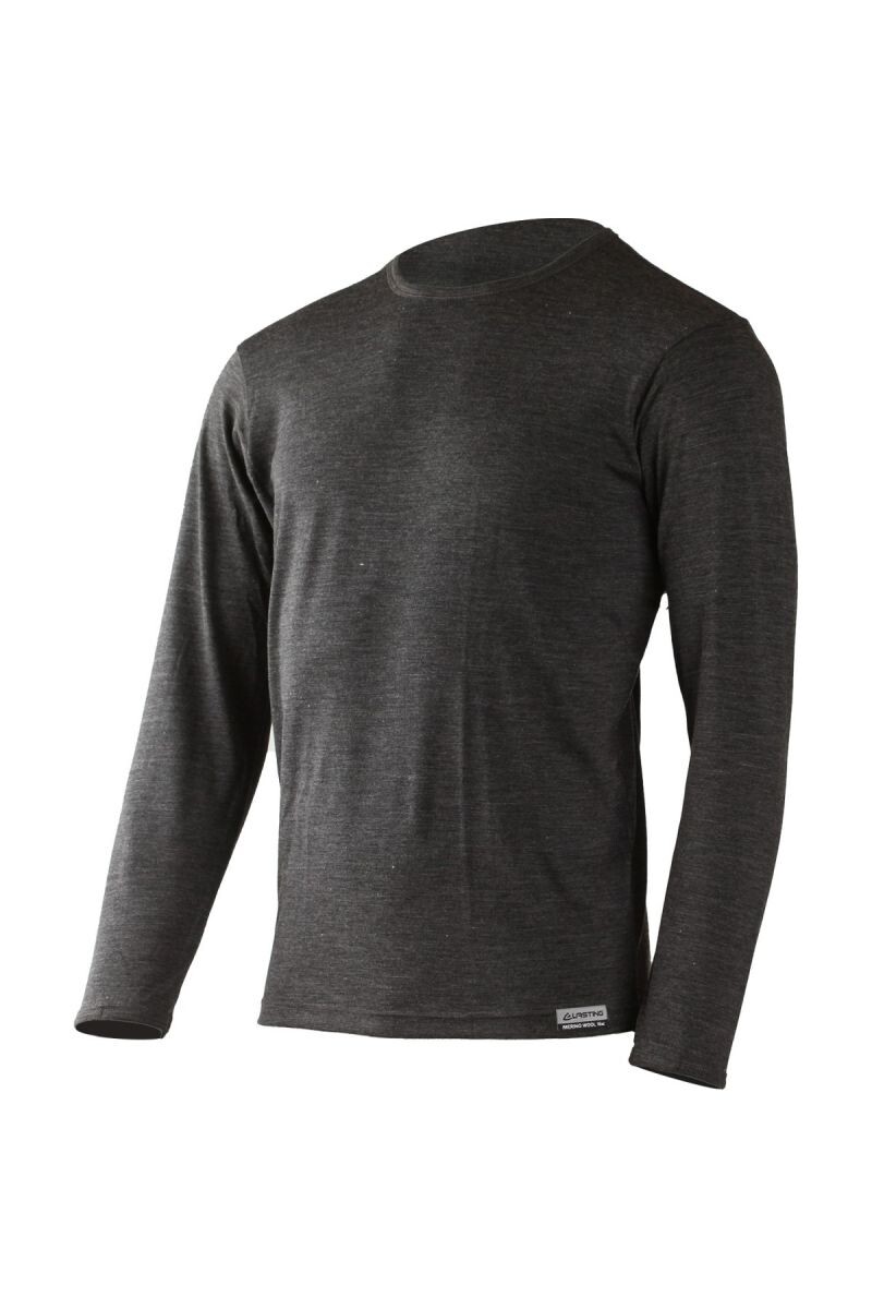 Lasting pánske merino tričko ALAN 8169 sivé Veľkosť: L 8596445001693