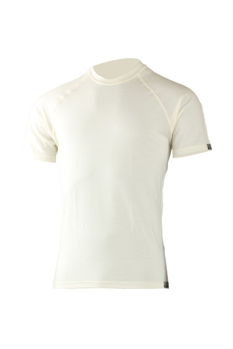 Lasting pánske merino tričko QUIDO 0101 biele Veľkosť: L 8596445004243