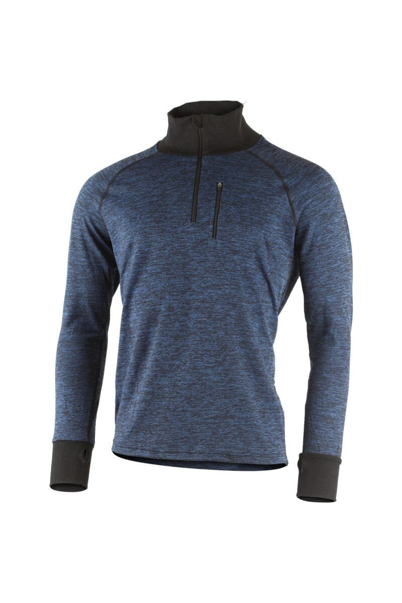 Lasting WAZOL 3159 pánska merino mikina modrá Veľkosť: XL 8595067839035