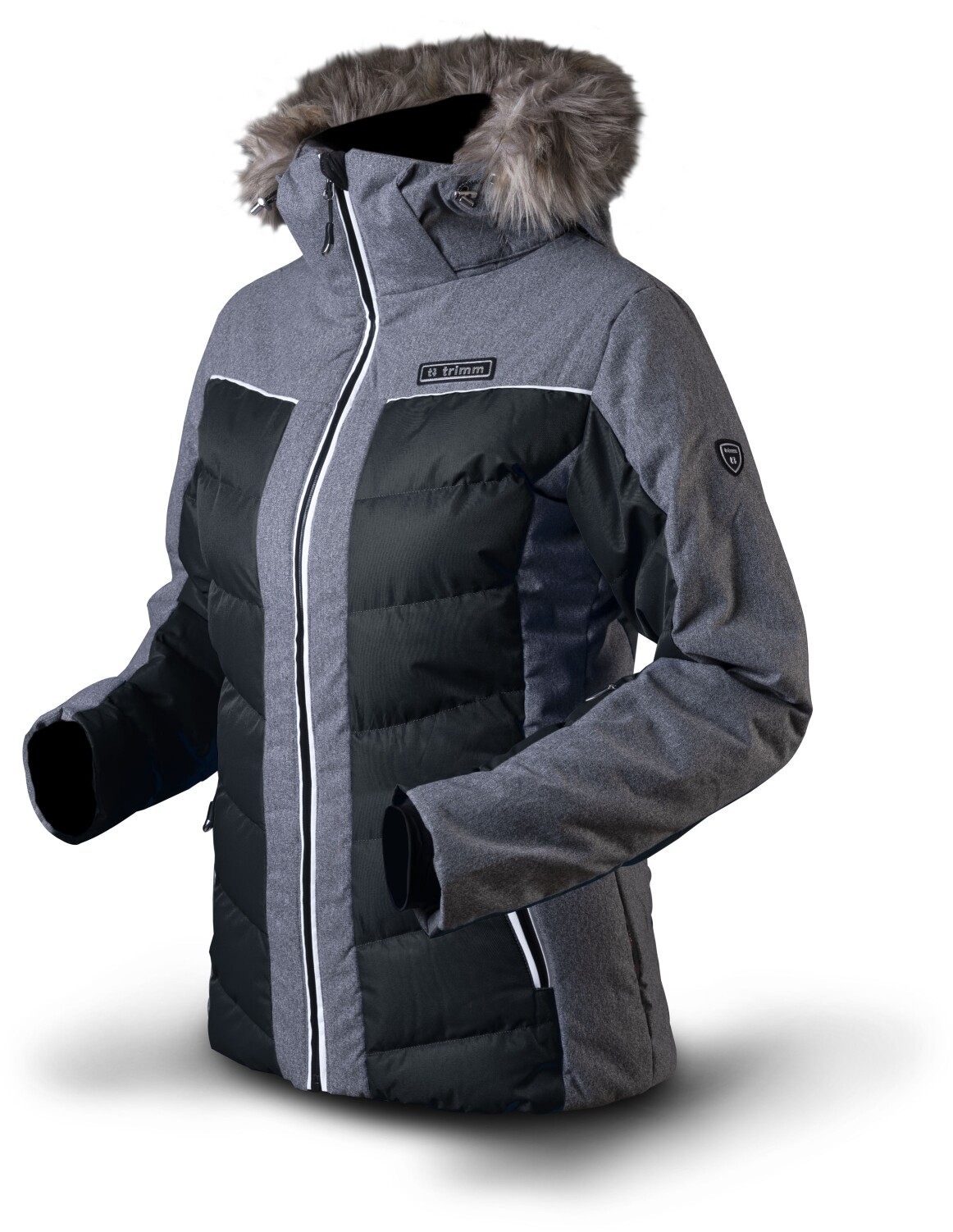 Trimm Cortina Black / Grey Melange Veľkosť: S 8595225523813