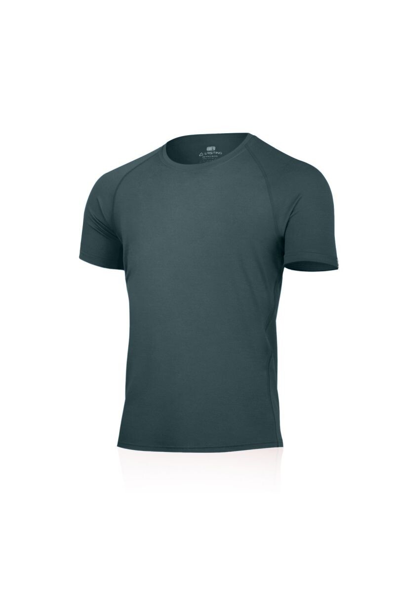 Lasting pánske merino tričko QUIDO 5757 potrolejové Veľkosť: M 8595067876283