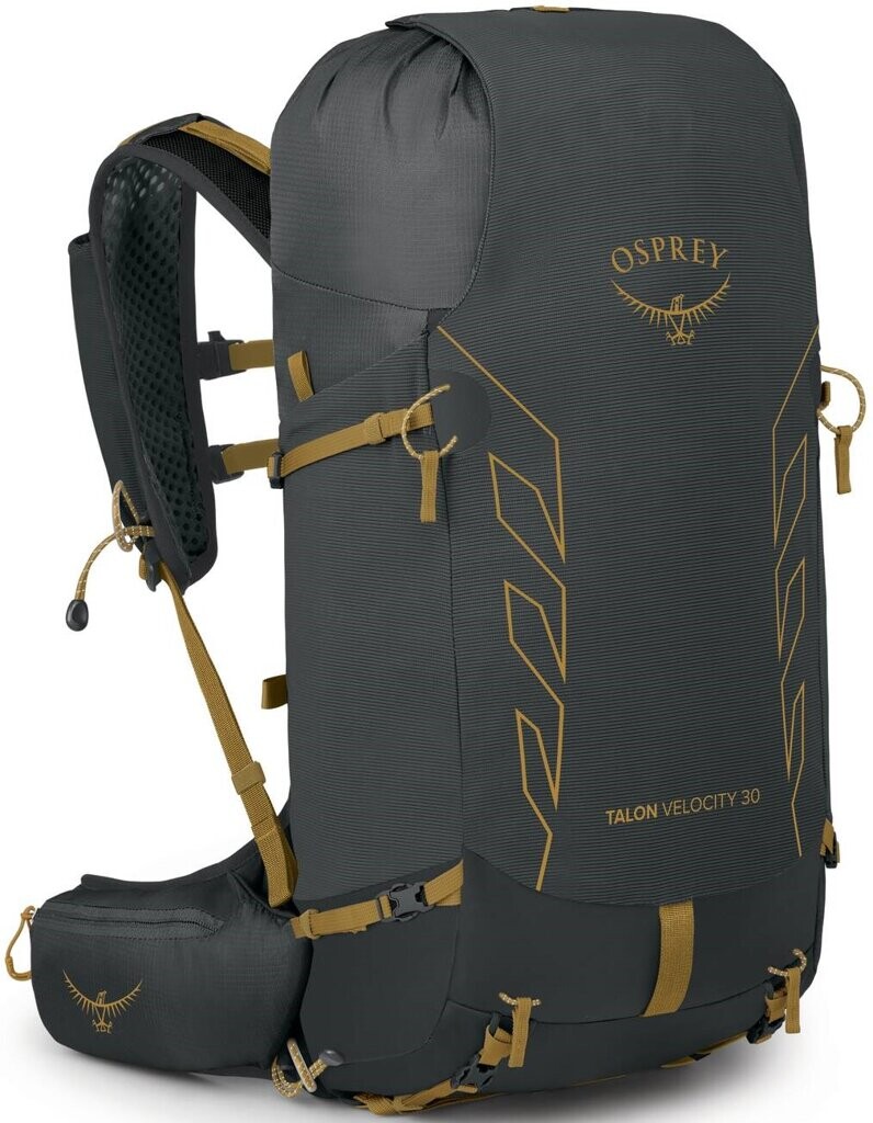 Osprey TALON VELOCITY 30 dark charcoal/tumbleweed yellow Veľkosť: S/M 843820179132