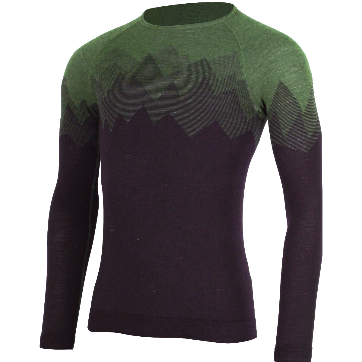 Lasting pánske merino tričko WELOR 6169 zelené Veľkosť: S/M 8596445041446