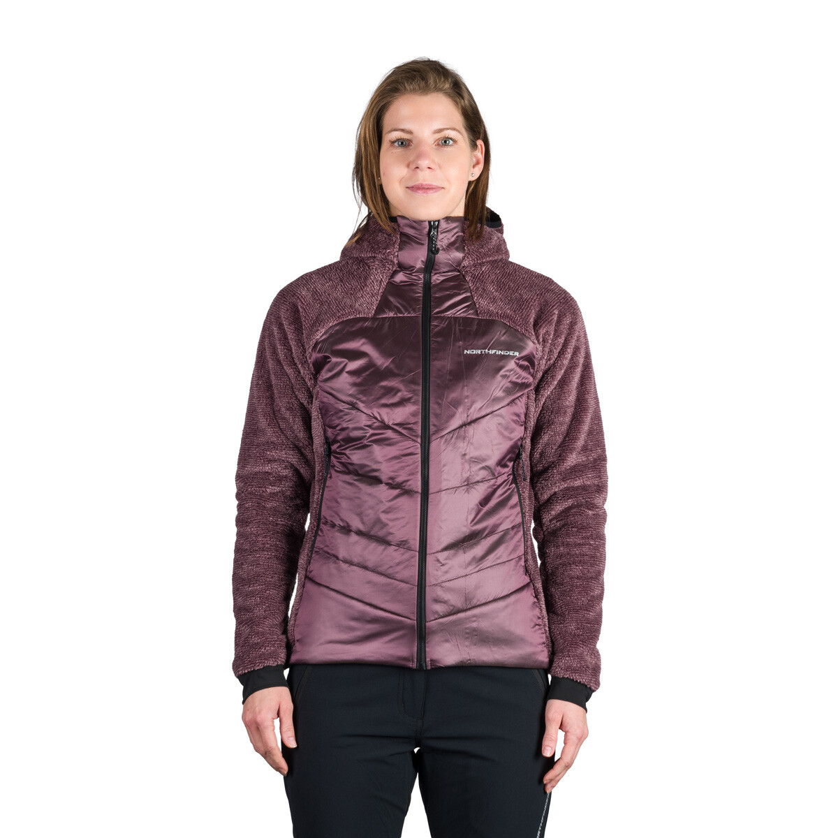 Northfinder TAMMI plum dámska bunda BU-6336OR-481 Veľkosť: S 8584153623375