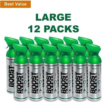Boost Oxygen – prírodný, 9 l, balenie 12 kusov