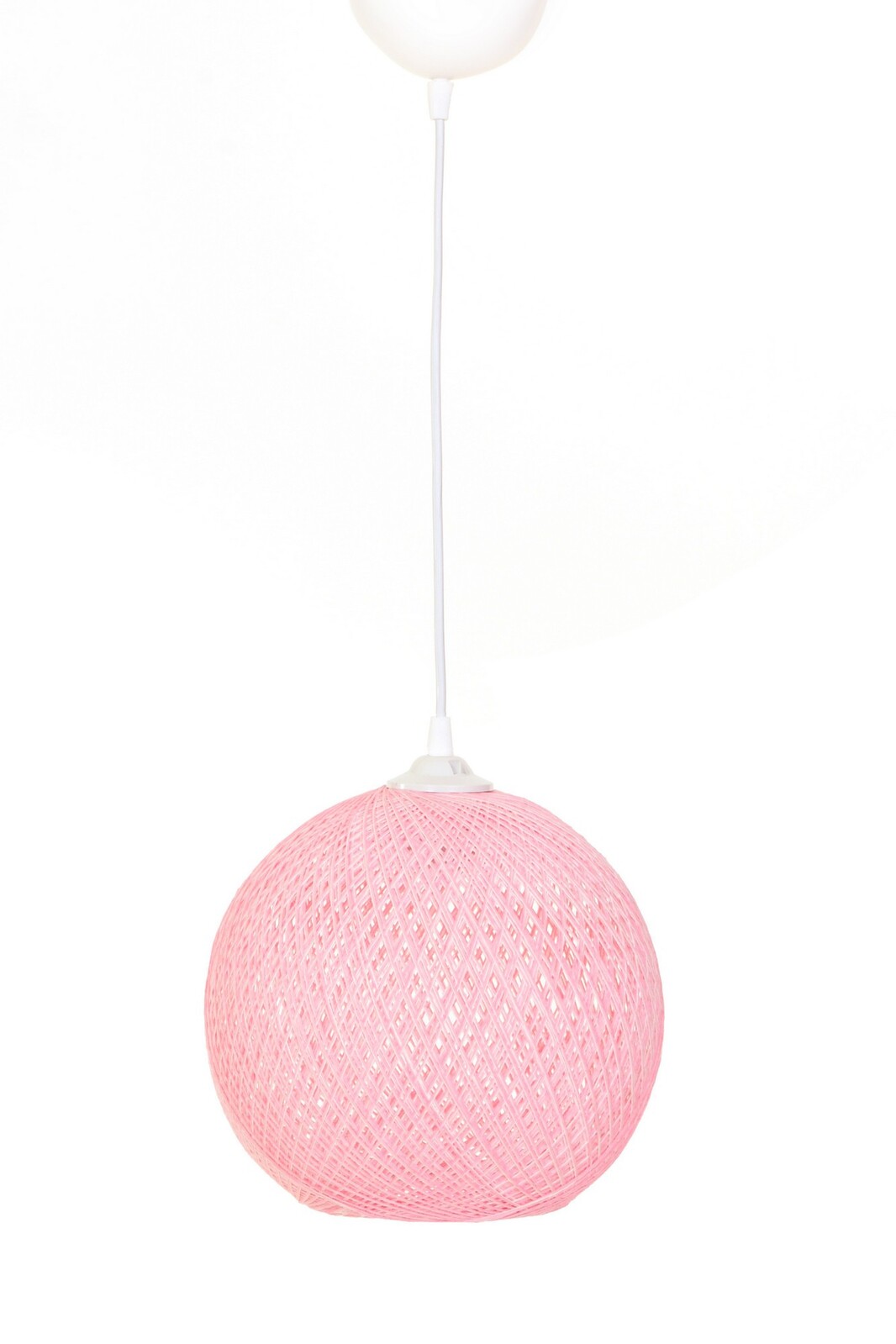 Stropní svítidlo Browo růžové/bílé