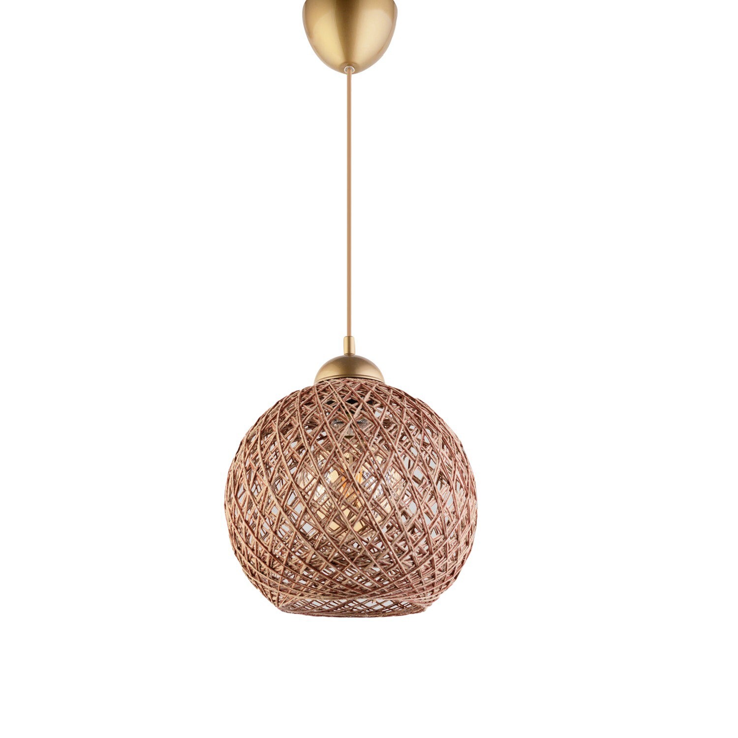 Stropní svítidlo DL073 hnědé