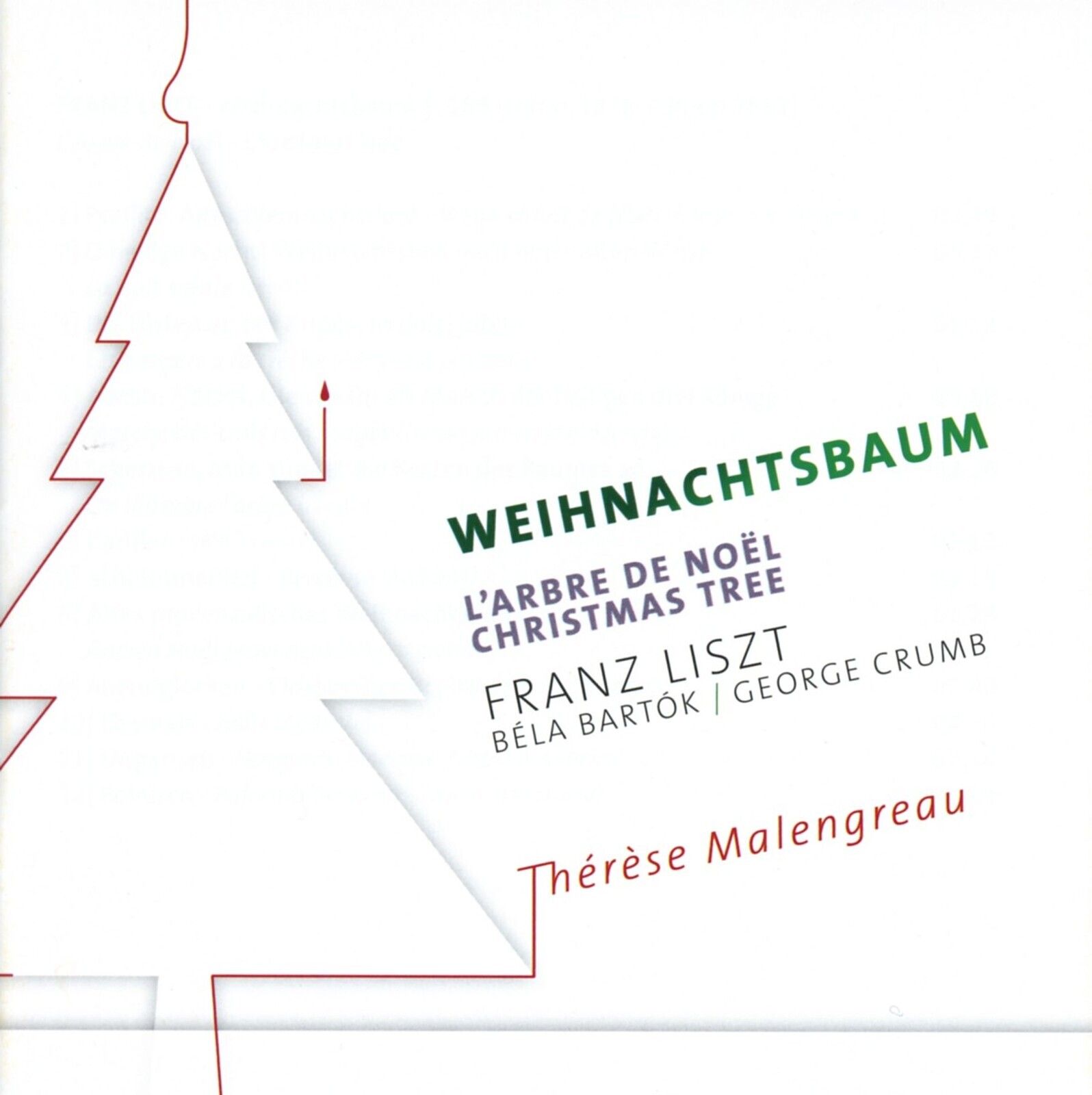 Franz Liszt, Weihnachtsbaum, CD