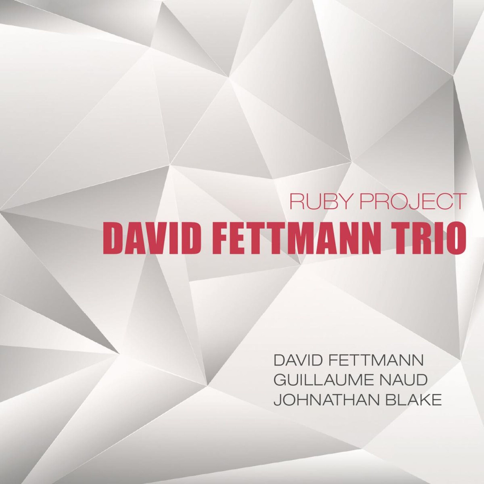 David Fettmann Trio, RUBY PROJECT, CD