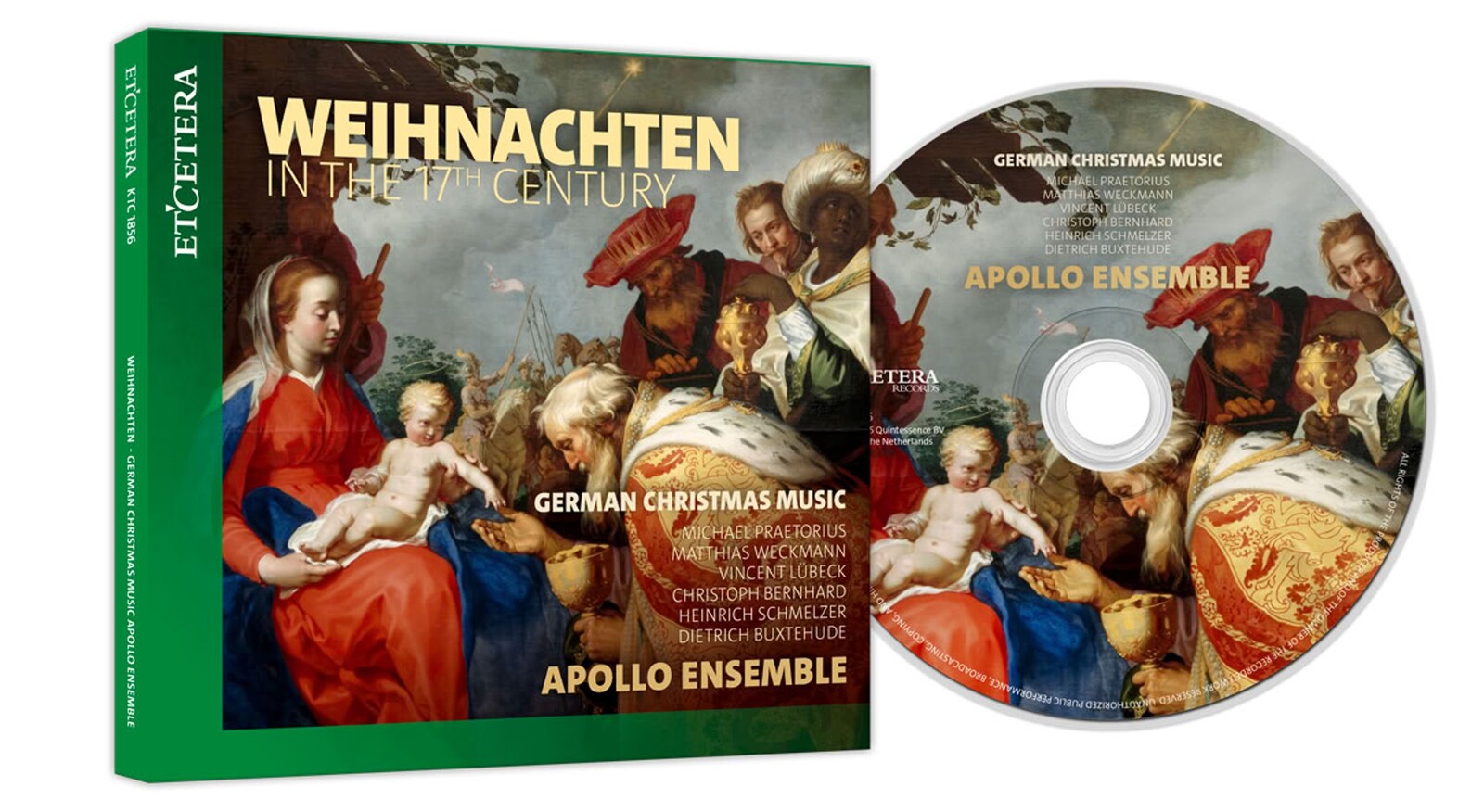 Apollo Ensemble, Weihnachten In the 17th Century (German Christmas Music), CD
