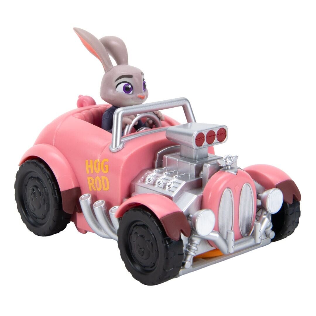 Jazwares Zootropolis Postavičky s autom - zajačice Judy