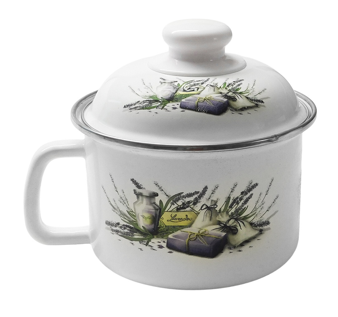 MAKRO - Hrniec s pokrievkou 14cm