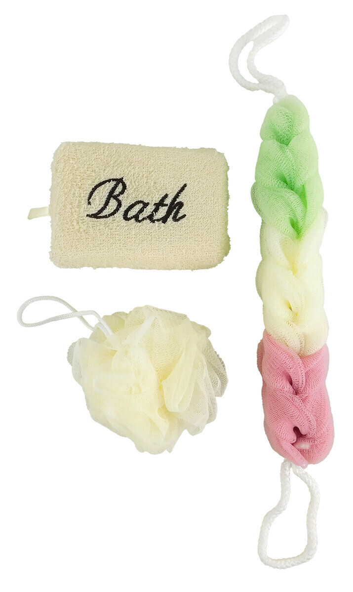 MAKRO - Sada masážna sprchovacia 3ks