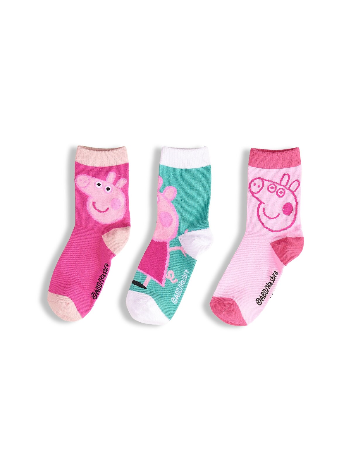 GATE Balenie 3 párov ponožiek Peppa Pig