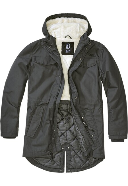 Brandit Marsh Lake Parka anthracite - S