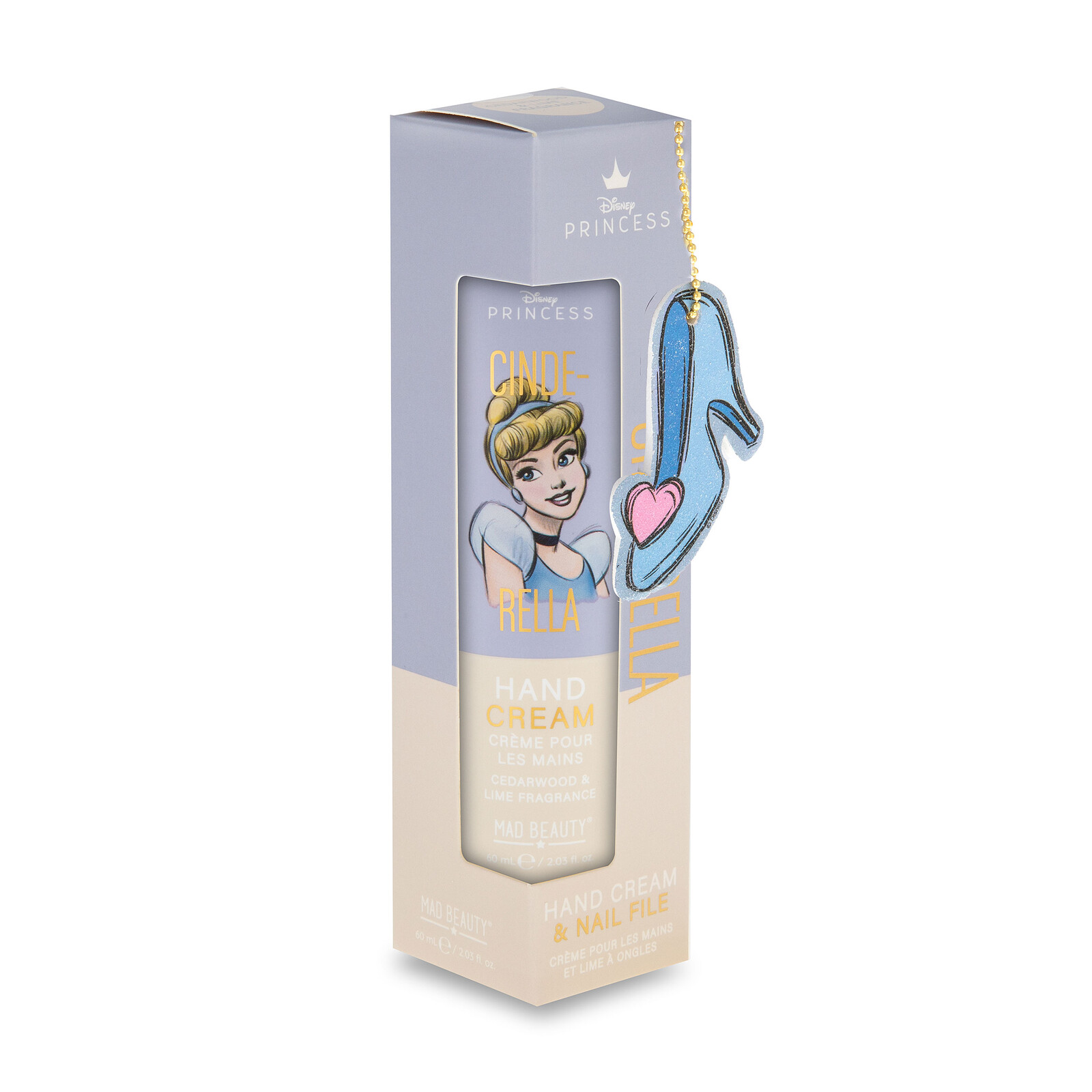 Set starostlivosti o ruky s pilníkom Popoluška 60 ml Pure Princess MAD BEAUTY