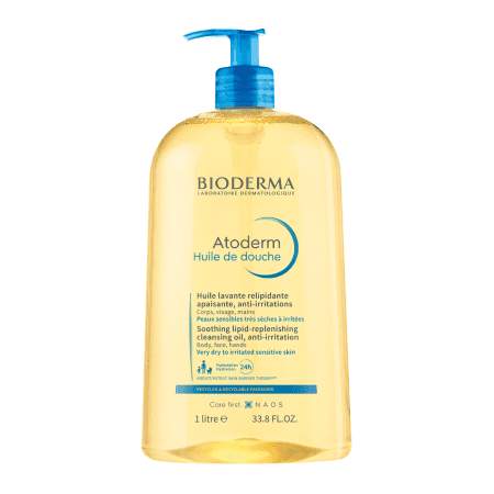 BIODERMA Atoderm sprchový olej suchá a atopická pokožka 1 l