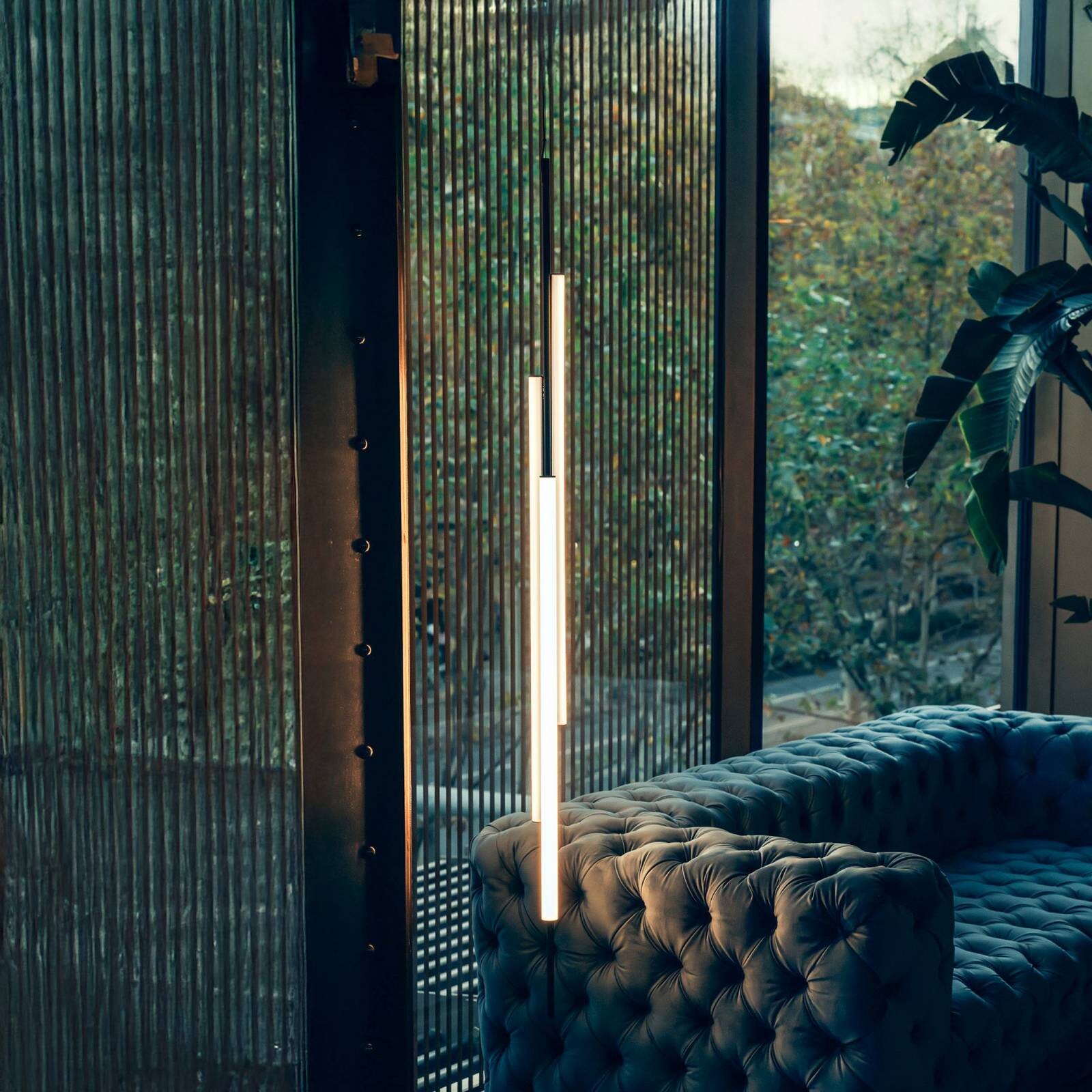 MARSET LED závesné svietidlo Ambrosia 175w/Plug-in 3000K čierna