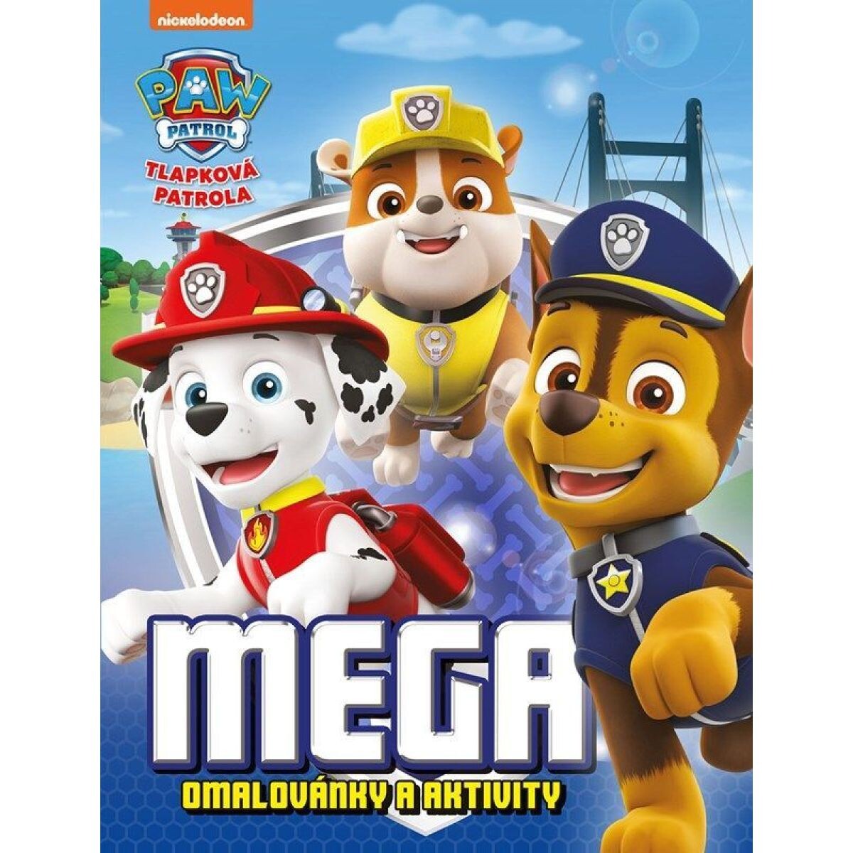 Egmont Paw Patrol Mega omalovánky a aktivity CZ verzia