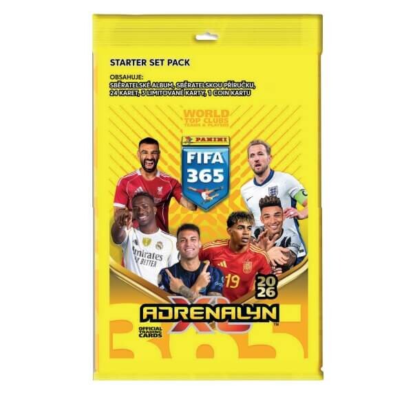Panini Futbalové karty Panini FIFA 365 2025/2026 Adrenalyn Starter Set
