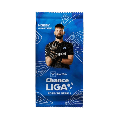 Sportzoo Futbalové karty Chance liga 2025-2026 1. série Hobby balíček