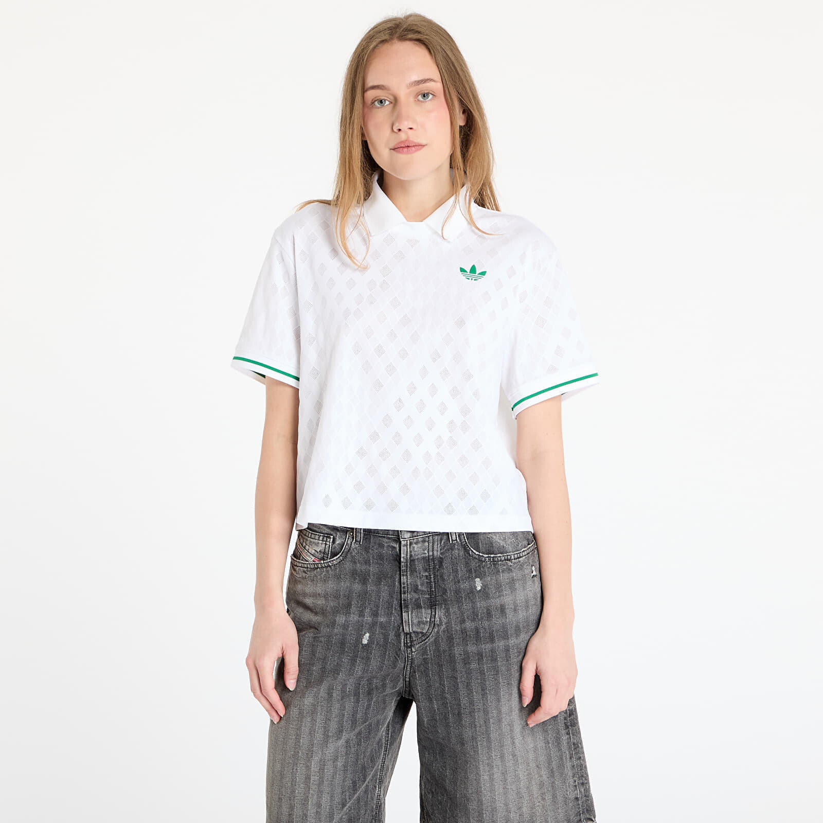 Tričko adidas Tennis Climacool Polo Pro White M