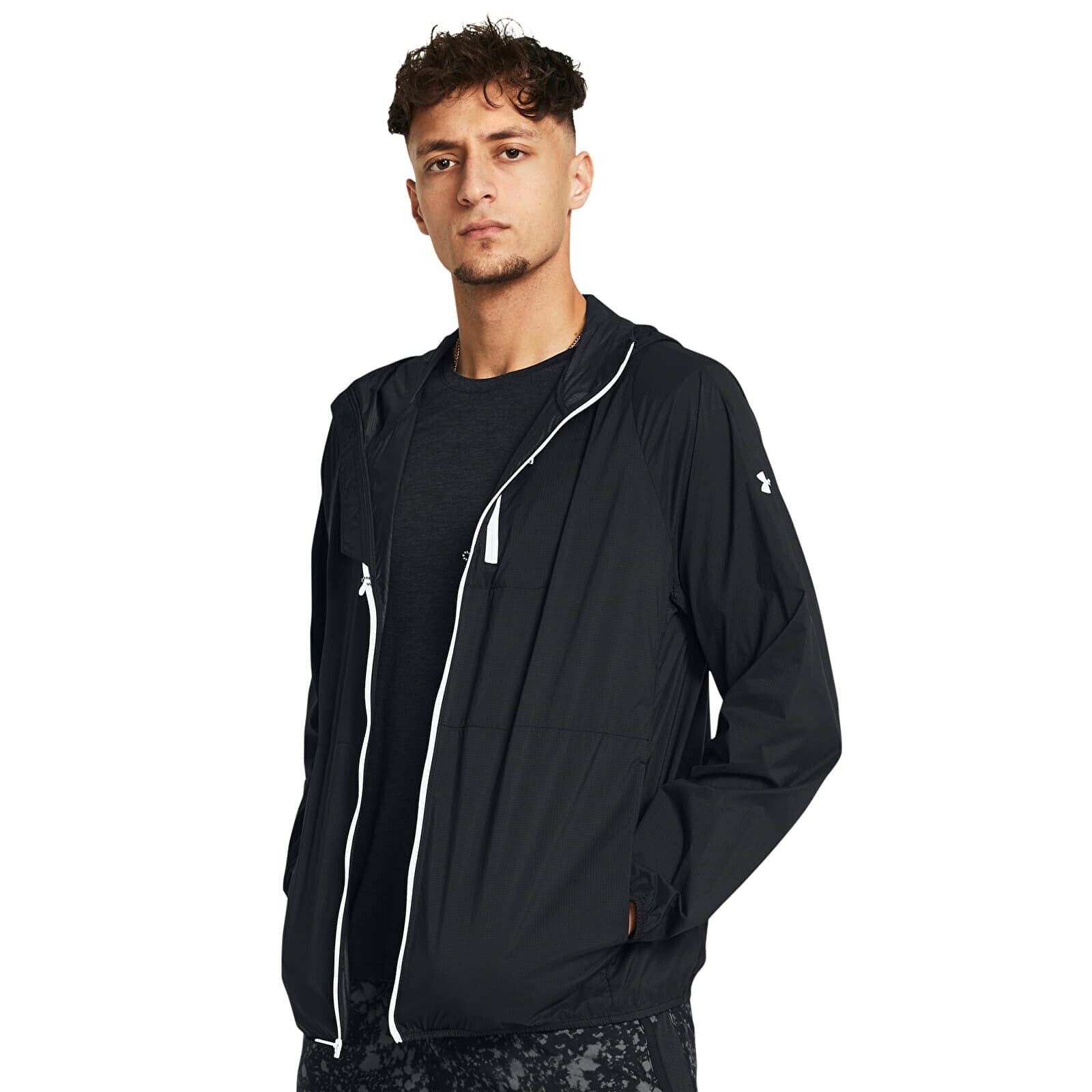 Bunda Under Armour Launch Lightweight Jacket Black S
