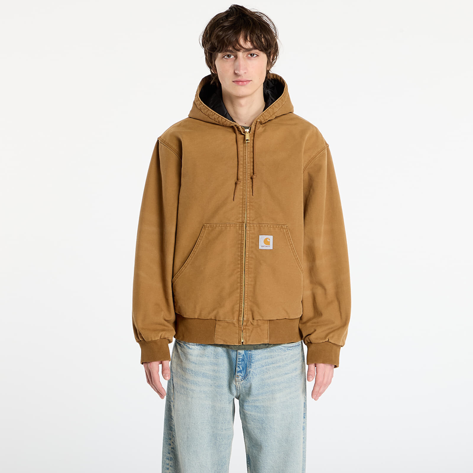 Bunda Carhartt WIP OG Active Jacket Hamilton Brown Stone Canvas S