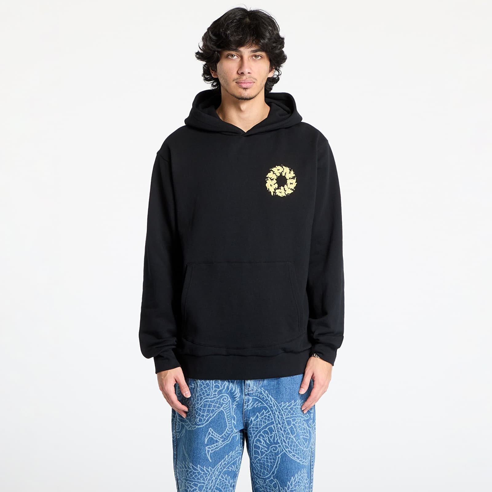 Mikina RIPNDIP Burn In Heck Hoodie Black L