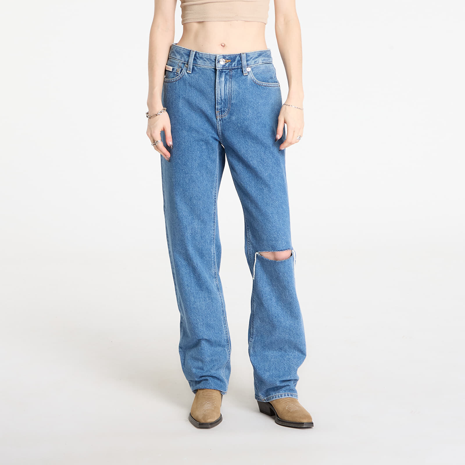 Džínsy Calvin Klein Jeans Eu 90S Straight Jeans Blue 29