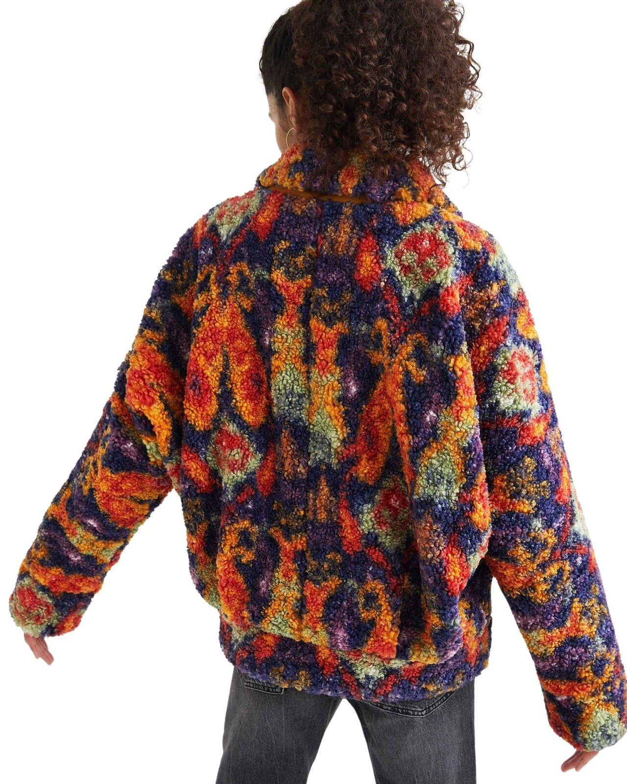 Desigual vzorovaná zimná bunda